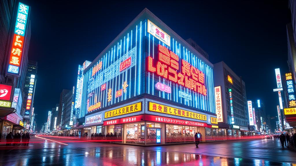 夜に輝くキネマカイジ 大阪なんば店の外観